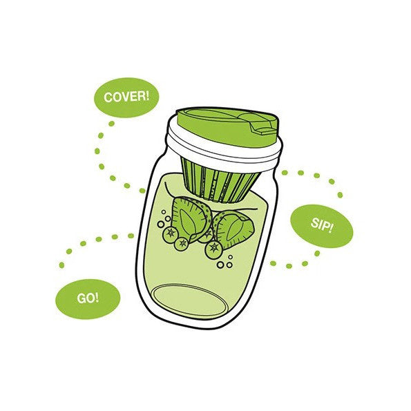 Jarware Regular Mouth - Fruit Infusion Lid