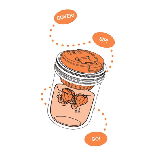 Jarware Wide Mouth - Fruit Infusion Lid