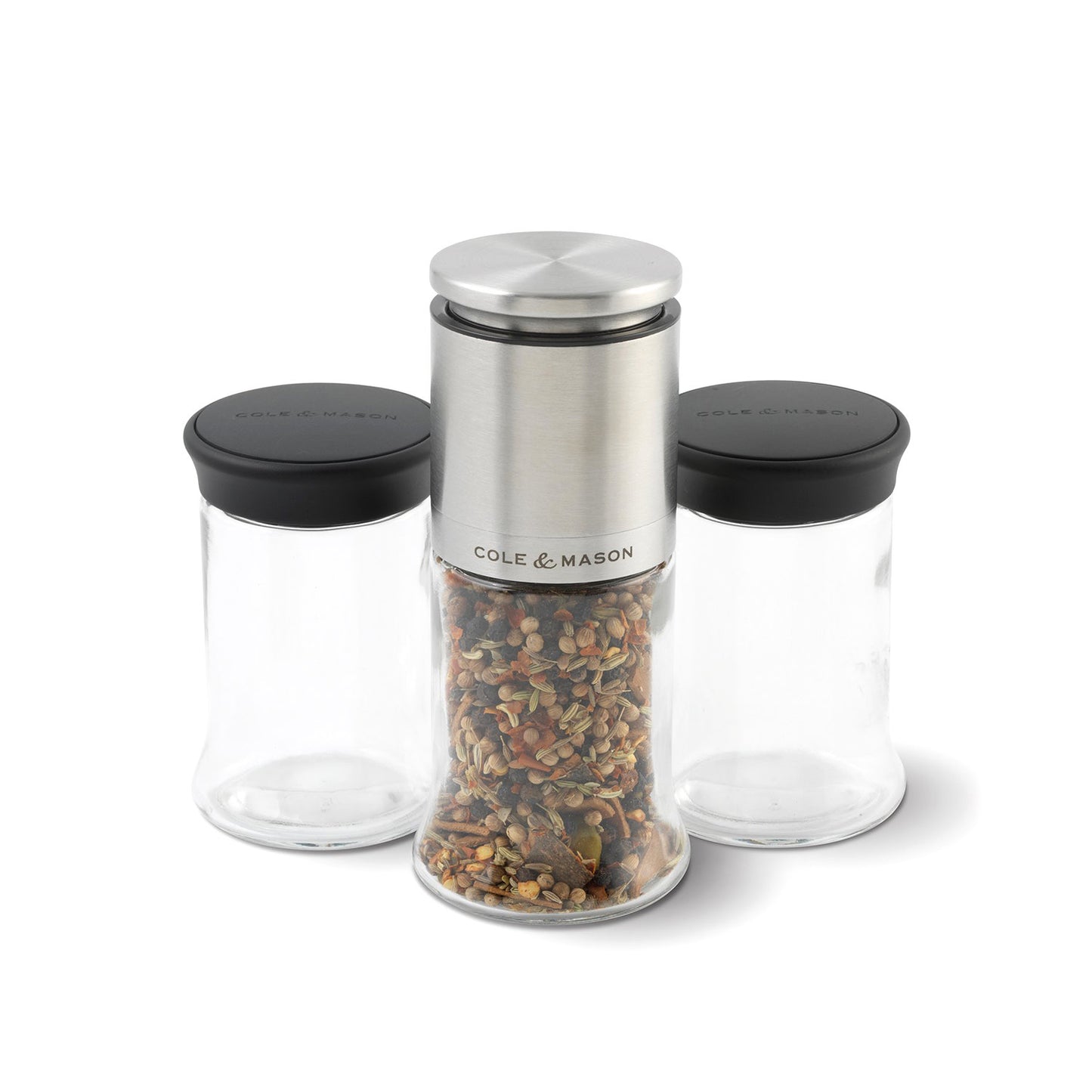 Cole & Mason Kingsley Herb & Spice Mill Set