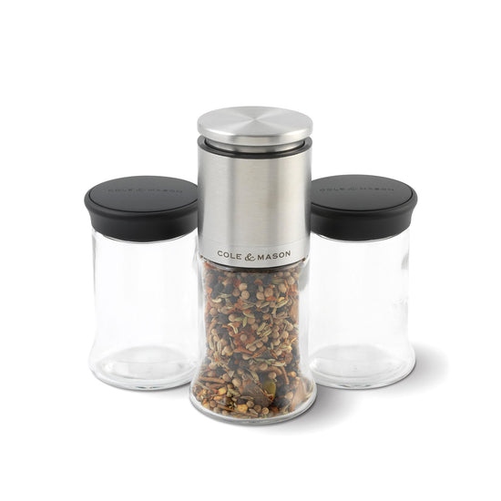 Cole & Mason Kingsley Herb & Spice Mill Set