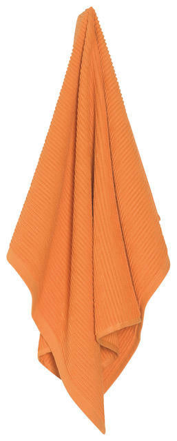 Kitchen Towel Ripple - Kumquat
