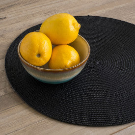 Placemat - Disko Black
