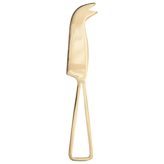 Cheese Knives S/3 - Gold