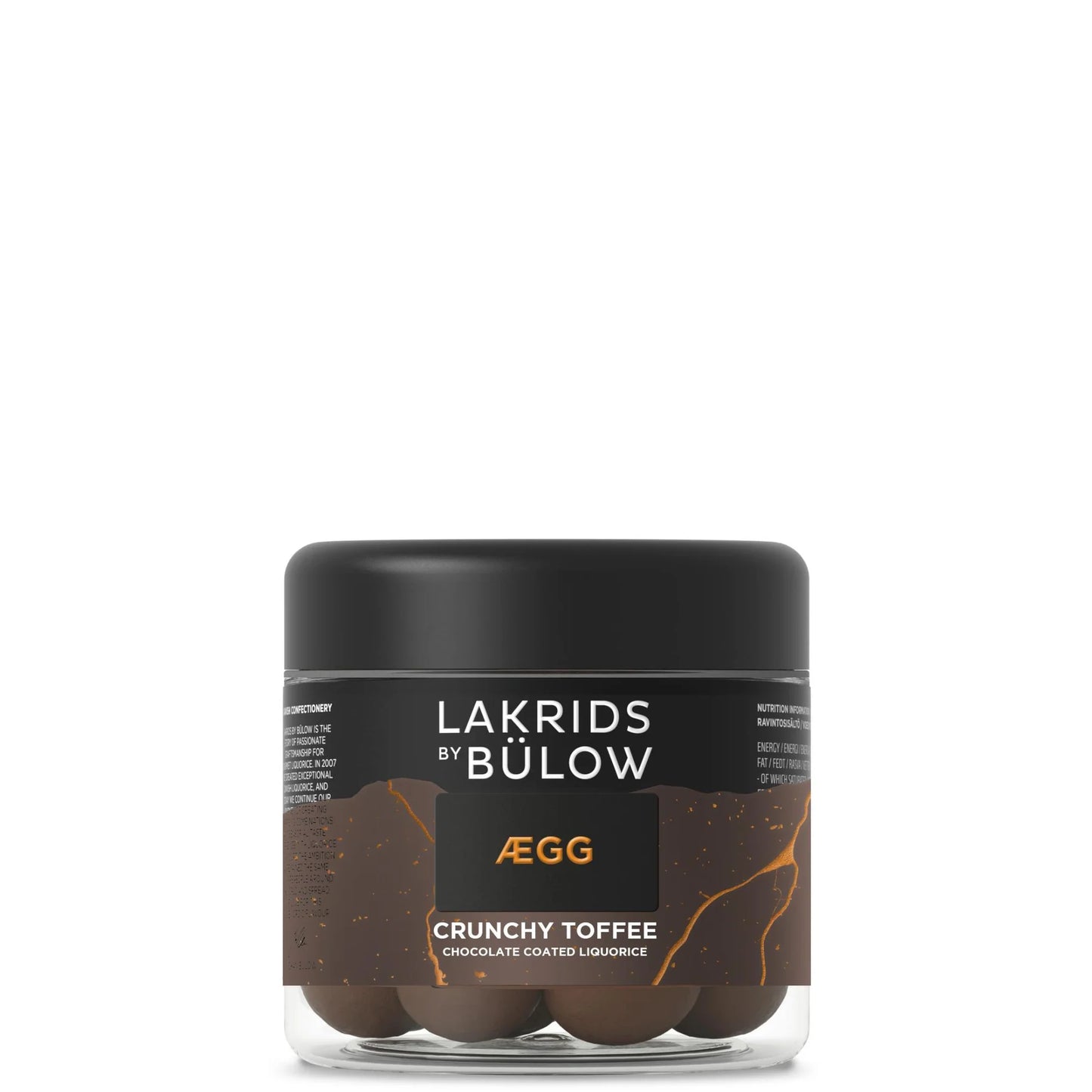 Lakrids by Bülow Crunchy Toffee Liquorice Small - 125g