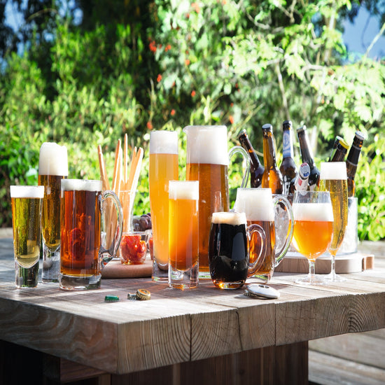 Bar Craft Beer Glass 550ml Clear X2