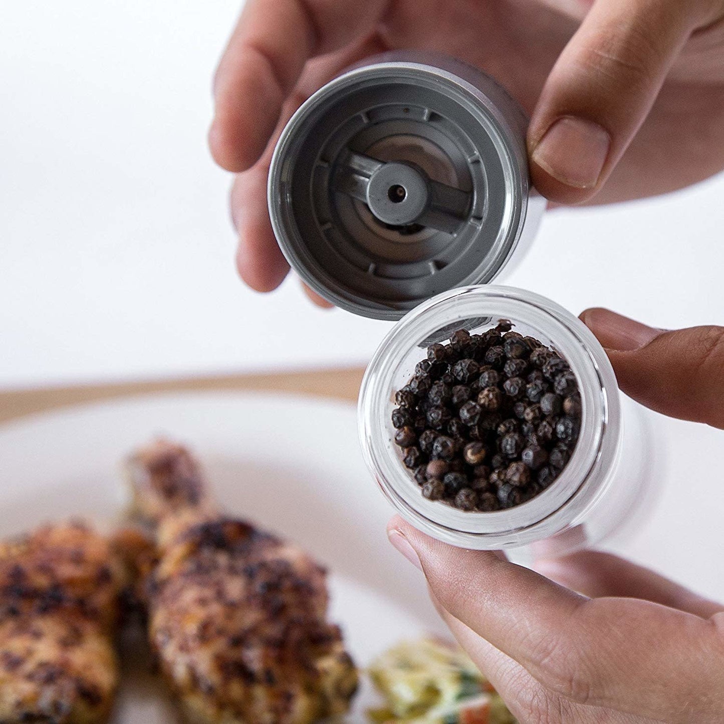 Lincoln Salt & Pepper Mill 2-in-1