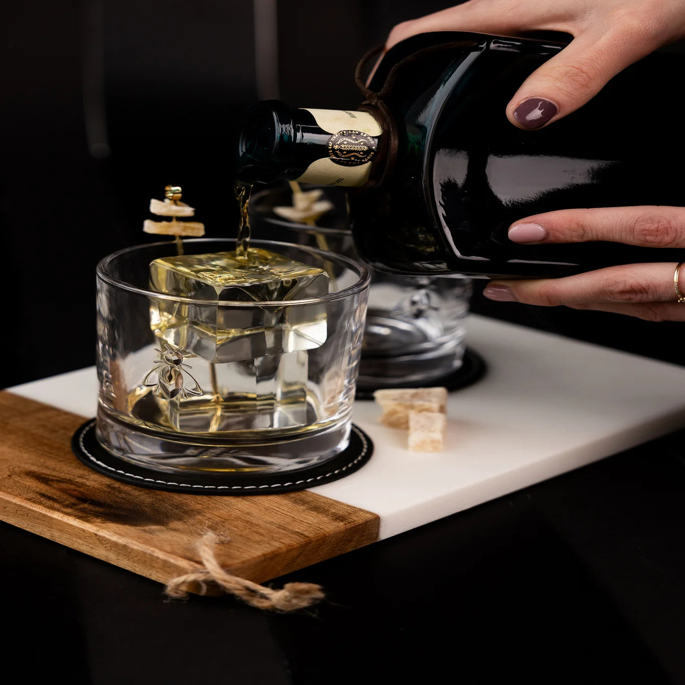 La Rochere Abeilles Bee Whisky Glass EACH