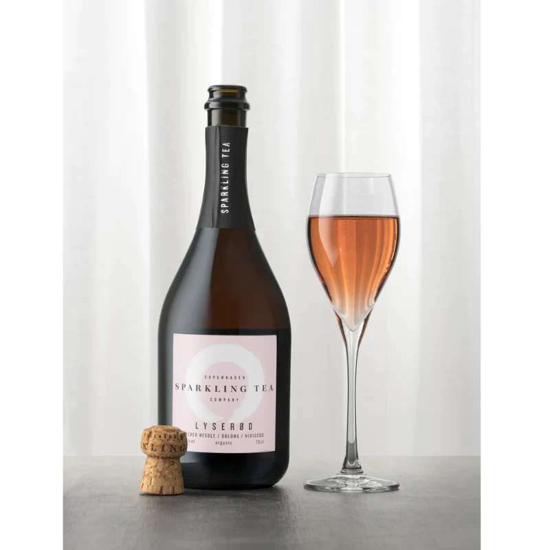 Lyserød Sparkling Tea 750ml