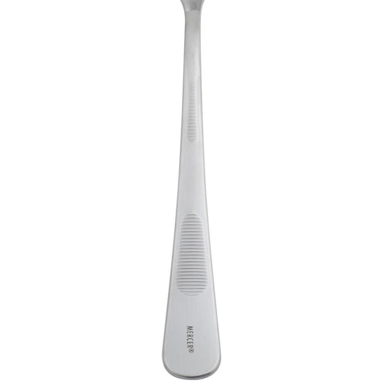SS Slotted Bowl Plating Spoon - 9"