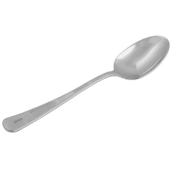 SS Solid Bowl Plating Spoon - 7"