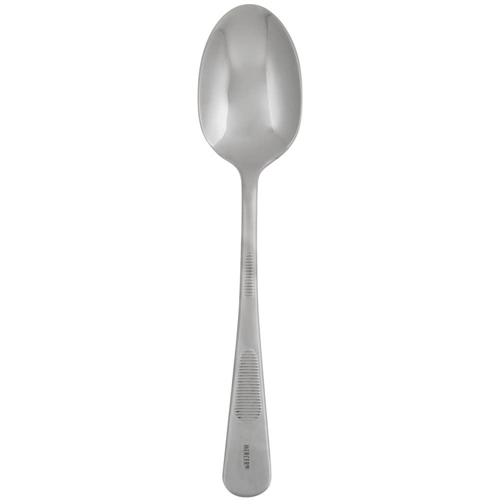 SS Solid Bowl Plating Spoon - 7"