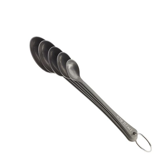 Measured Bar Spoon Set of 5, Vintage