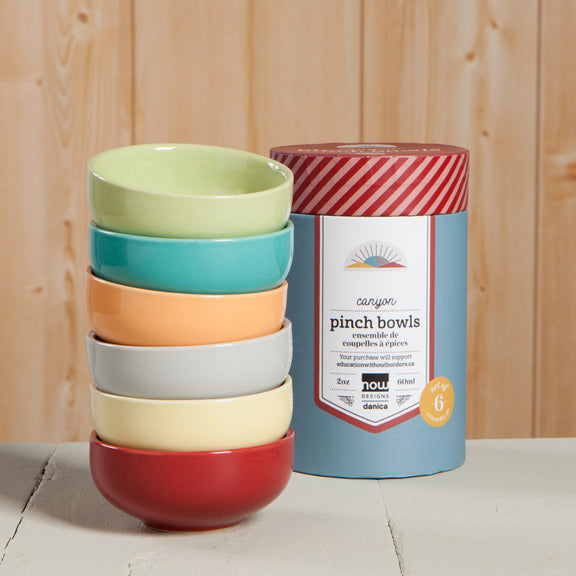Pinch Bowl Set/6 - Canyon