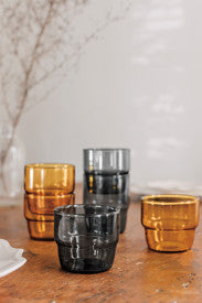 Stacked Juice Tumbler 9oz - Amber