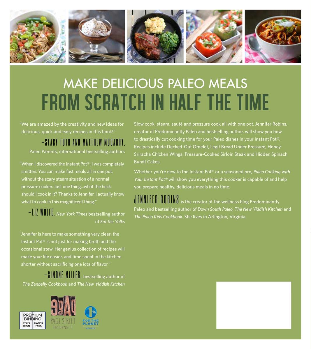 Paleo Cooking w Instant Pot - Jennifer Robins