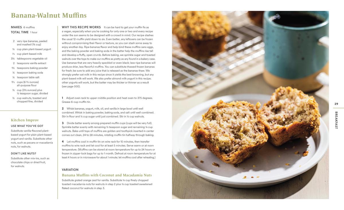 Vegan Cooking for Two: 200+ Recipes for Everything You Love to Eat - America's Test Kitchen