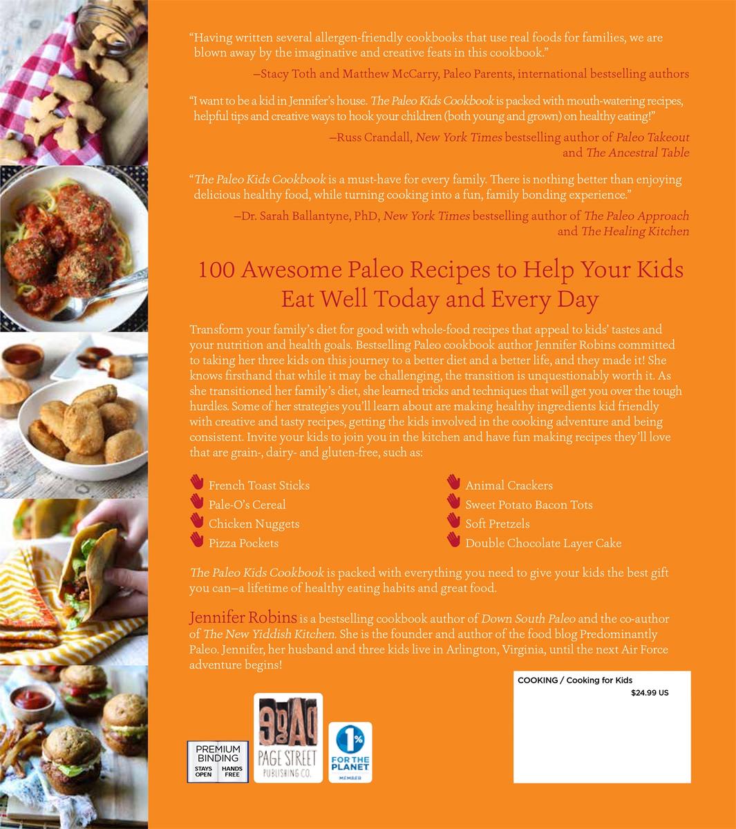 Paleo Kids Cookbook - Jennifer Robins