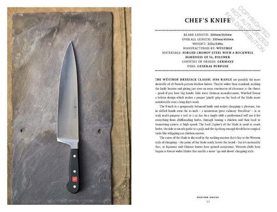 Knife: The Culture, Craft And Cult Of The Cook's Knife ***OUT OF PRINT**