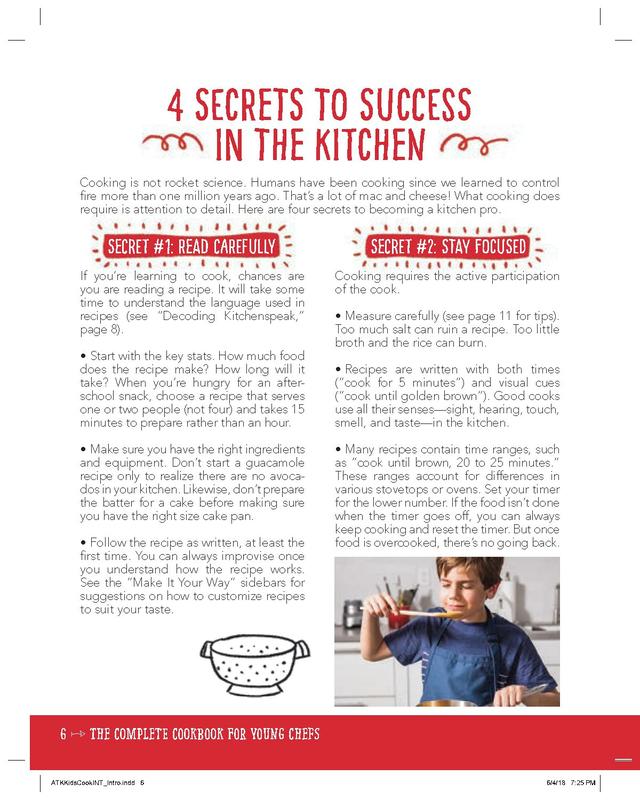 Complete Cookbook for Young Chefs - America's Test Kitchen