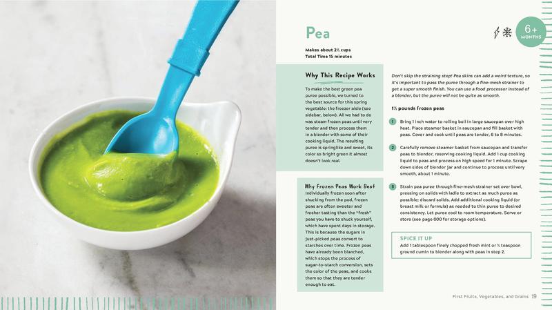 Complete Baby and Toddler Cookbook - America's Test Kitchen