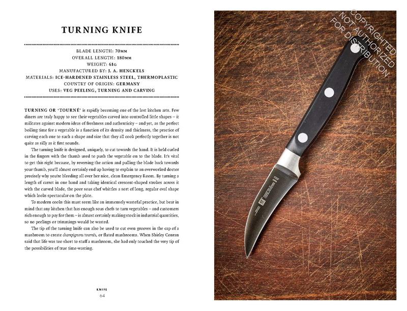 Knife: The Culture, Craft And Cult Of The Cook's Knife ***OUT OF PRINT**
