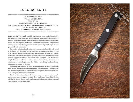 Knife: The Culture, Craft And Cult Of The Cook's Knife ***OUT OF PRINT**