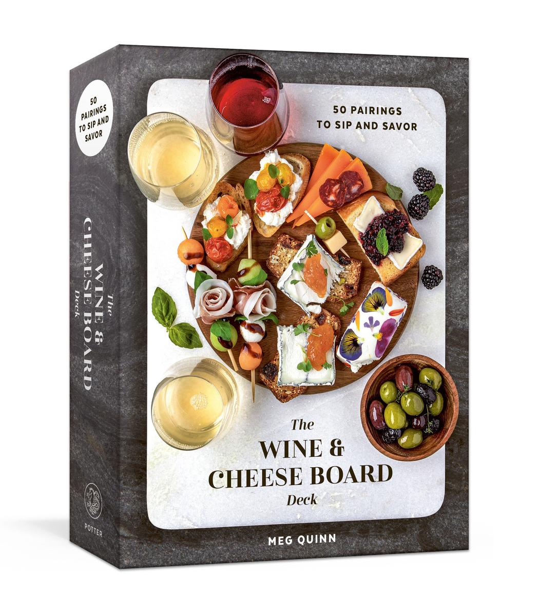 The Wine and Cheese Board Deck: 50 Pairings to Sip and Savor: Cards - Meg Quinn, Jennifer Fiedler