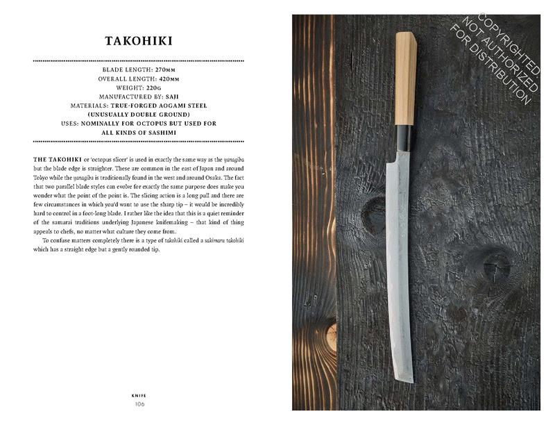 Knife: The Culture, Craft And Cult Of The Cook's Knife ***OUT OF PRINT**