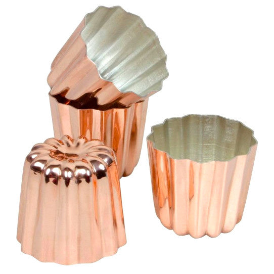 Load image into Gallery viewer, Copper Cannele Mold 55mm EACH
