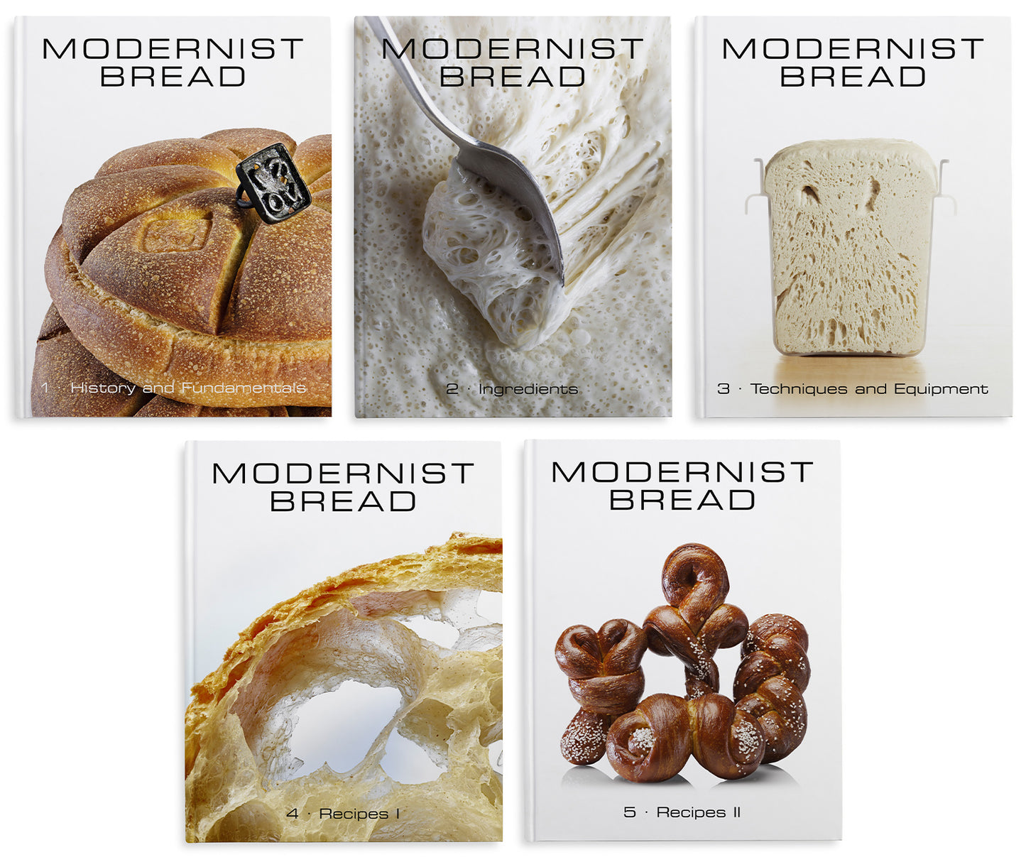 Modernist Bread - 5 Volume Set + Recipe Manual