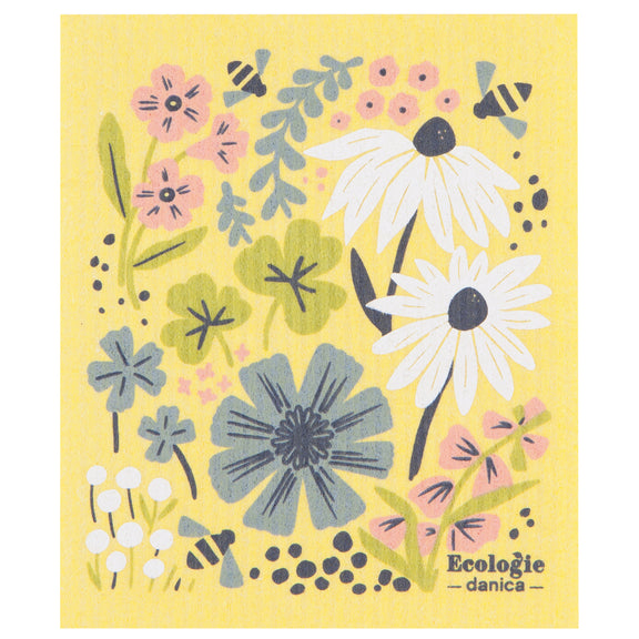 Swedish Dish Cloth - Bees & Blossoms
