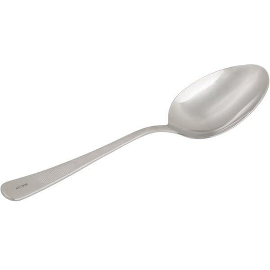 SS Solid Bowl Plating Spoon - 9"