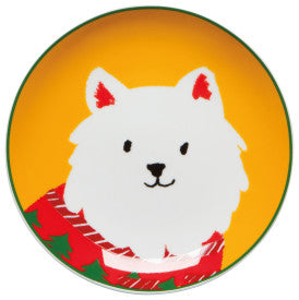 Appie Plates - Holiday Hounds Set/4