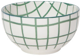 Wobbly Check Everyday Bowls Set/4