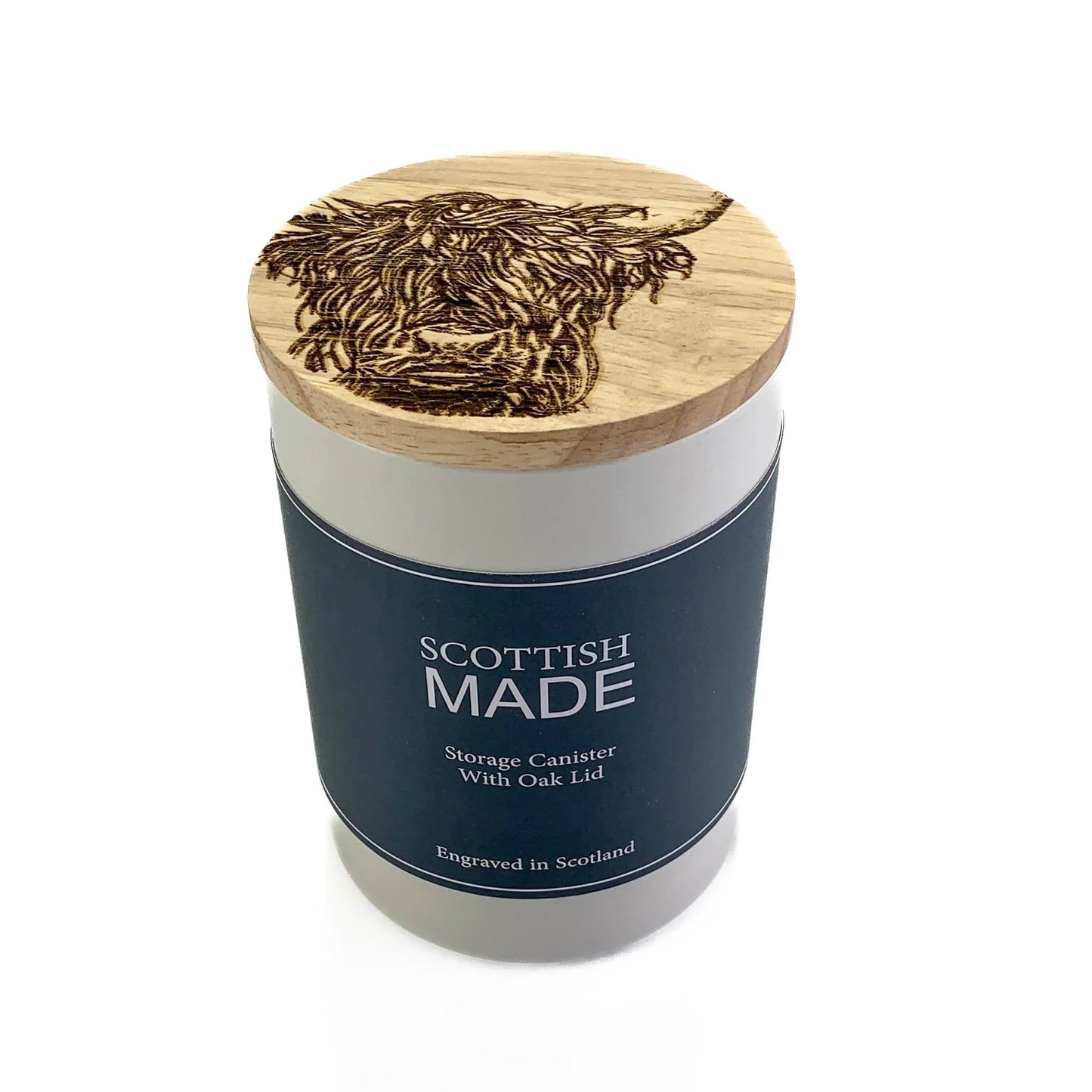Storage Jar - Medium - Highland Cow