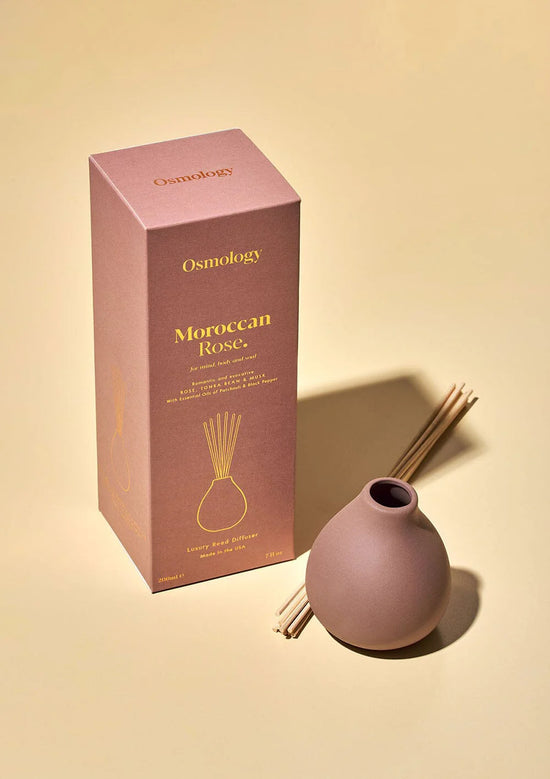 Moroccan Rose 7 fl oz Reed Diffuser - Rose Tonka and Musk (40% off at checkout)