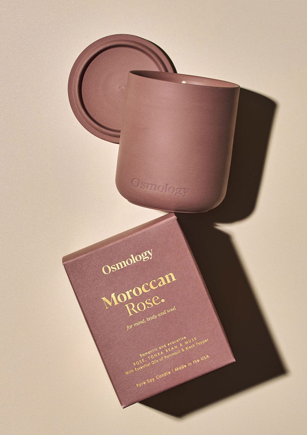 Moroccan Rose 9.8 oz Candle - Rose Tonka and Musk (40% off at checkout)