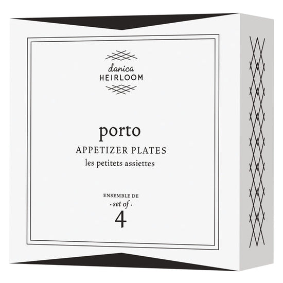 Porto Appetizer Plates - Set/4