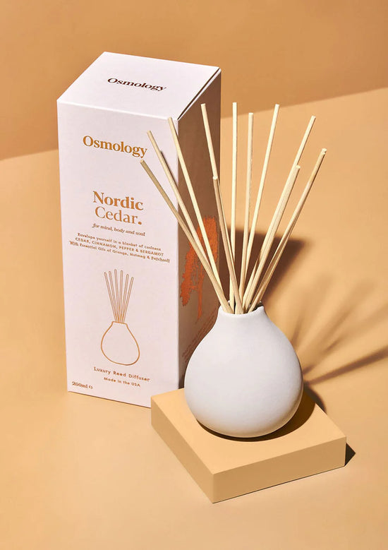 Nordic Cedar 7 fl oz Reed Diffuser - Cedar Cinnamon and Bergamot (40% off at checkout)