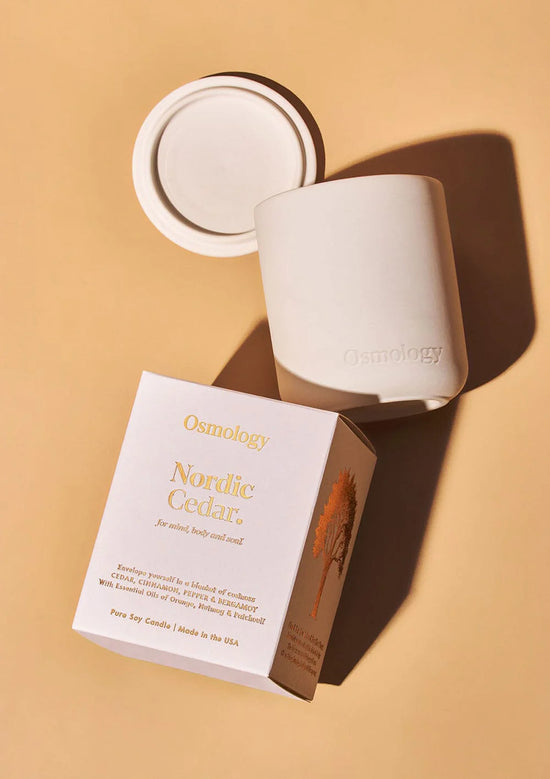 Nordic Cedar 9.8 oz Candle - Cedar Cinnamon and Bergamot (40% off at checkout)