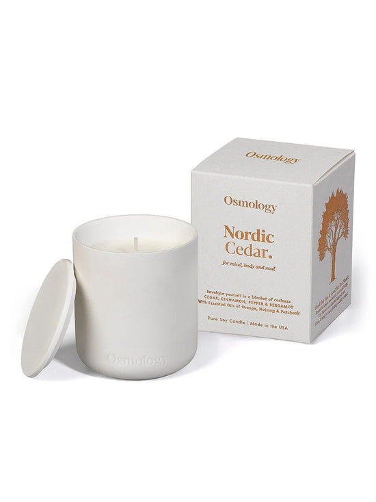 Nordic Cedar 9.8 oz Candle - Cedar Cinnamon and Bergamot (40% off at checkout)