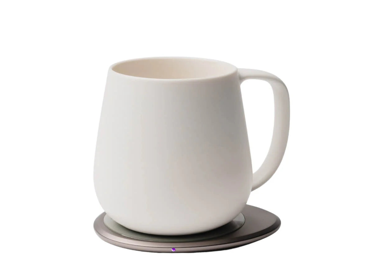 OHOM Ui+ Self-Heating Mug Set - Jasmine White