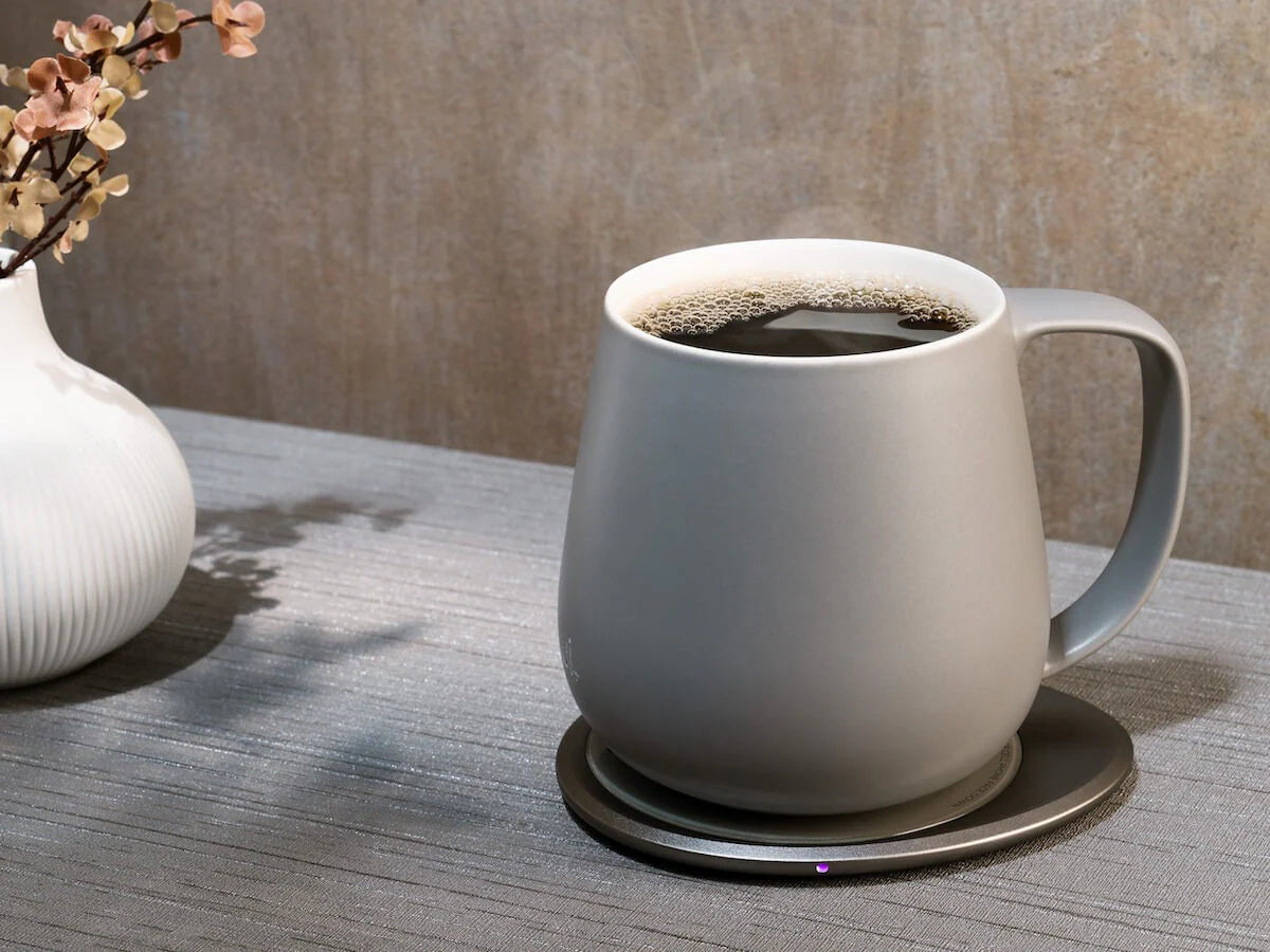 OHOM Ui+ Self-Heating Mug Set - Soft Grey