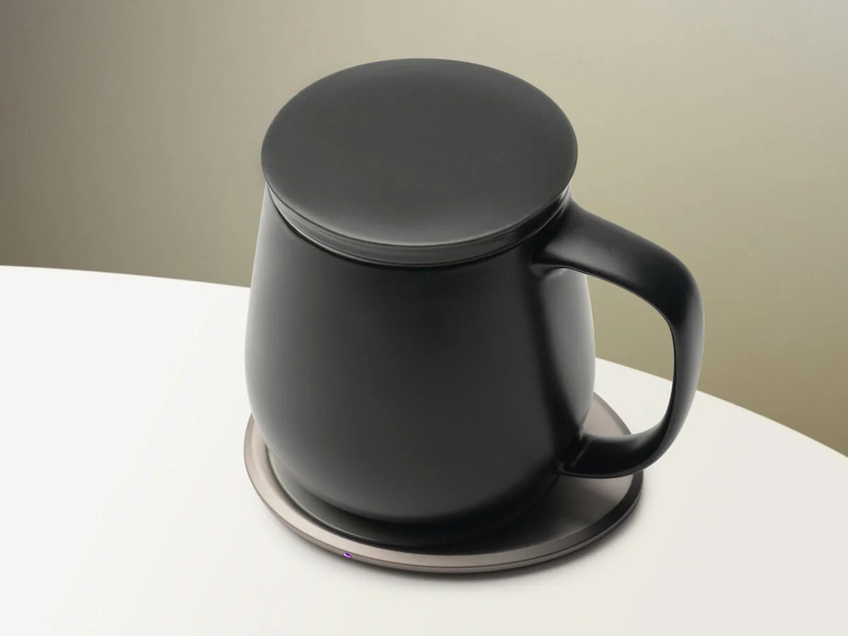 OHOM Ui+ Self-Heating Mug Set - Inkstone Black