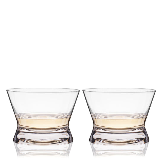 Viski Crystal Raye Tequila Tasting Glasses - 6oz / 178ml