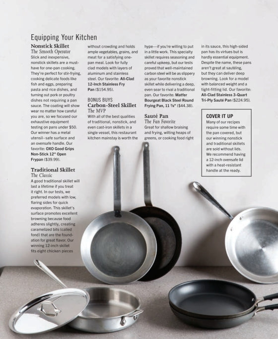 One-Pan Wonders: Fuss-Free Meals for Your Sheet Pan, Dutch Oven, Skillet, Roasting Pan, Casserole, and Slow Cooker - America's Test Kitchen
