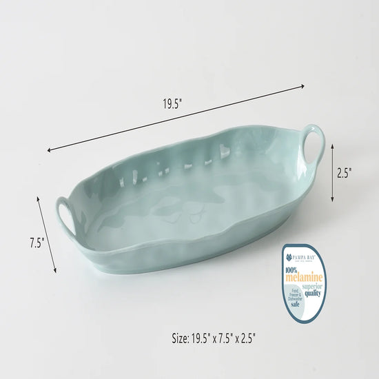 Aqua Melamine Deep Long Server