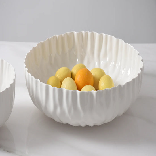 Mascali Bianca XL Shallow Bowl