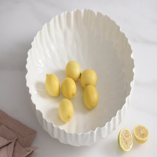 Mascali Bianca XL Shallow Bowl
