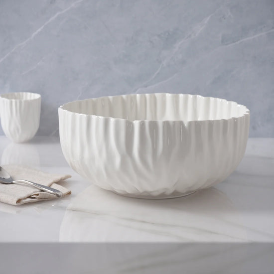 Mascali Bianca XL Shallow Bowl